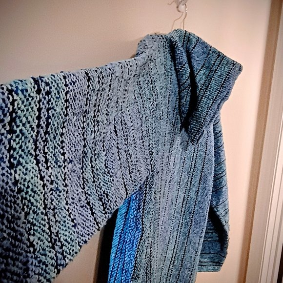 Vintage 90s Baja Blue Hoodie - Picture 4 of 5